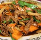 Best Beef with Snow Peas and Mushrooms in Oyster Sauce in Houston, TX