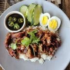 Best Khao Moo Dang (BBQ Pork over rice) in Los Angeles, CA