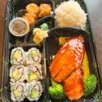 Best Lunch Salmon Teriyaki Bento Box in Ridgewood, NY