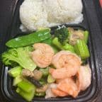 Best Shrimp w. Mixed Vegetable (Dinner Combo) in Houston, TX