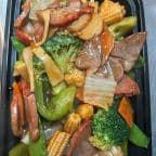 Best B.B.Q. Pork with Vegetable in Lewisville, TX