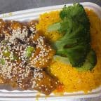 Best D12. Sesame Chicken (Dinner Combination) in Orange Park, FL