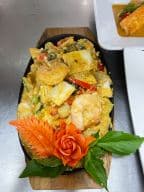 Best Hor Mok Talay (Steamed Seafood Curry Dish) in San Antonio, TX