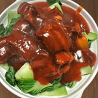 Best 36.Stewed Pork w.Brown Sauce （红烧肉） in South Windsor, CT