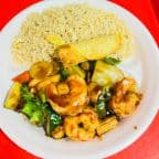 Best C017. Shrimp w. Mixed Vegetables (Combination Platter) in Braselton, GA