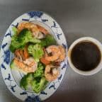 Best DS7. 清蒸芥兰虾 Steamed Shrimps with Broccoli in Milford, CT