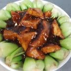 Best AT7. 上海菜豆腐 Stir-fried Bok Choy and Tofu in Milford, CT