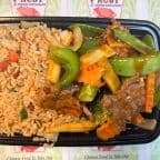 Best C16. Beef with Garlic Sauce (Dinner Combo) in Manchester, CT