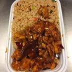 Best C10a. Orange Chicken (Dinner Combo) in Manchester, CT