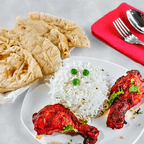 Best 1/4 Tandoori Chicken Over Rice & Naan in Brooklyn, NY