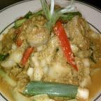 Best Stir-Fried Seafood Yellow Curry in La Conner, WA