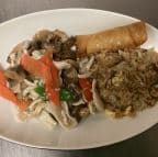 Best 蘑菇鸡片套餐 Moo Goo Gai Pan (Combo Platter) in Maricopa, AZ