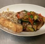 Best 叉烧蓉蛋套餐 Pork Egg Foo Young (Combo Platter) in Maricopa, AZ