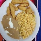 Best chicken fingers & rice and beans in Brookland, AR