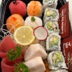 Best 4 Pieces Sushi, 4 Pieces Sashimi and 6 Pieces California Roll in Carol Stream, IL
