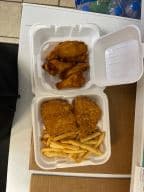 Best 2PC Whiting Fish & 6 Wings Side/Drink in Lansing, MI