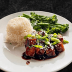 Best Pan fried tofu with Korean-style chili garlic sauce in Johnson City, TN