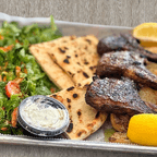 Best LAMB CHOPS w/ Lemon Pot. and Marouli Salad in Brooklyn, NY