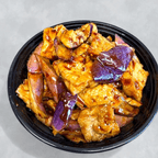 Best V23. Bean Curd with Eggplant in Garlic Sauce in Bethesda, MD