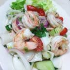 Best Seafood Salad(5 pcs of shrimps,squid and mussel) in Chicago, IL