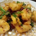 Best 竹塔烤鱼片 Crispy Fish with Green Onion in Charlottesville, VA