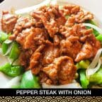 Best 72. Pepper Steak with Onions in Evanston, IL