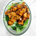 Best 菜心炸豆腐 Bok Choy w. Fried Bean Curd in Brooklyn, NY
