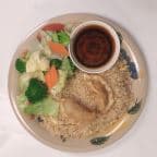 Best Fried Rice, Steamed Vegetables, Fried Potstickers (2) Combo Plate in Missoula, MT