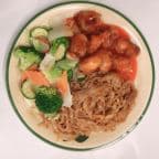 Best Pad Thai, Sweet & Sour Pork, and Steamed Vegetable Combo Plate in Missoula, MT