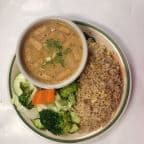 Best Fried Rice, Steamed Vegetables, and Curry Tofu Combo Plate in Missoula, MT