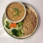 Best Fried Rice, Steamed Vegetables, and Curry Tofu Combo Plate in Missoula, MT