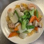 Best 713. Pan Fried Angel Hair Noodle with Seafood & Vegetables in Princeton, NJ