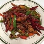 Best Pork Intestine w. Jalapeno in Houston, TX