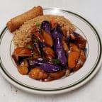 Best Eggplant w. Garlic Sauce in Houston, TX