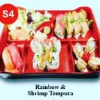 Best Rainbow & Shrimp Tempura Super Bento Box in Oneonta, NY