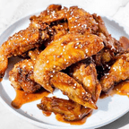 Best Honey Garlic Wings 蒜香蜂蜜鸡翅 in Pine Brook, NJ