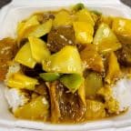 Best Curry Beef Brisket over Steamed Rice 咖哩牛腩燴饭 in Kent, WA