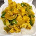 Best Curry Chicken over Steamed Rice 咖哩鸡燴饭 in Kent, WA
