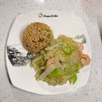 Best C4.虾炒面 Shrimp Chow Mein Special in Williston Park, NY