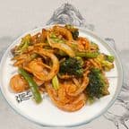 Best 鱼香干贝虾 SHRIMP & SCALLOP W. GARLIC SAUCE in Williston Park, NY