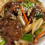 Best C08. Teriyaki Beef (Combination Platter) in Braselton, GA