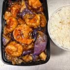 Best Shrimp w. Eggplant in Garlic Sauce in Sunrise, FL