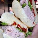 Best Traditional Turkey, Mozzarella, Arugula and Roast Peppers in Hoboken, NJ