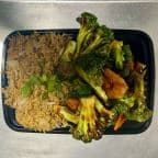 Best Shrimp with Broccoli (Combo Platter) in Bowie, MD