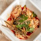 Best Wontons in Chili Oil w. Sesame, Shrimp & Pork in Cambridge, MA