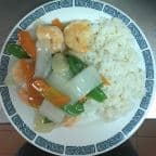 Best 白菜虾 Shrimp with Chinese Veg in Plattsburgh, NY