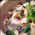 Best Fish Fillet Hot Pot with Szechuan Sauerkraut 酸菜魚片火鍋 in San Francisco, CA