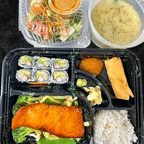 Best Salmon Teriyaki Bento Box Lunch in Brooklyn, NY