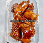 Best A6. 4 Piece Chicken Wings with Garlic Sauce in Garfield, NJ