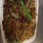 Best 323. Pork Pan Fried Noodle in Lombard, IL